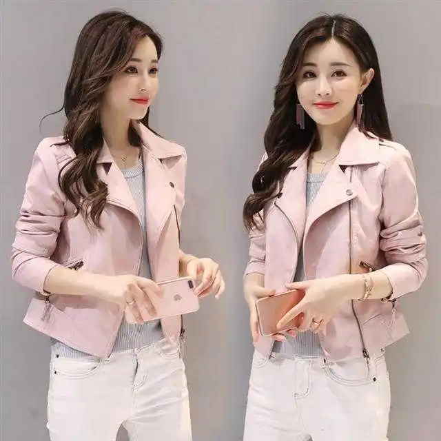 bomberka damska Autumn Short Faux Soft Leather Jacket Women Fashion Zipper Motorcycle PU Leather Jacket Ladies Basic Street Coat
bomberka damska Autumn Short Faux Soft Leather Jacket Women Fashion Zipper Motorcycle PU Leather Jacket Ladies Basic Street Coat