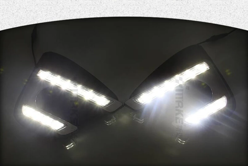 New arrival Turn Off Style Car DRL 12V LED Daytime Running Light With Fog Lamp Hole For Mazda CX-5 CX5 2015 2016
New arrival Turn Off Style Car DRL 12V LED Daytime Running Light With Fog Lamp Hole For Mazda CX-5 CX5 2015 2016