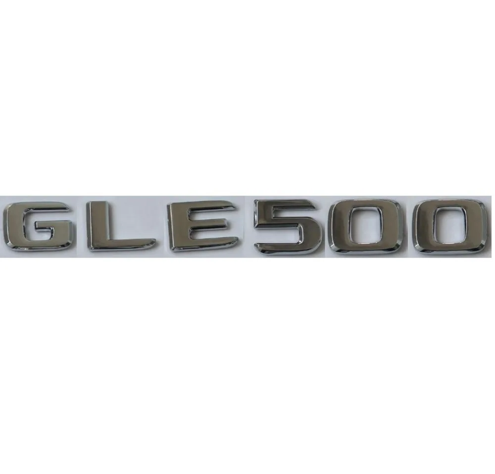 Flat Chrome ABS Rear Trunk Letters Badge Badges Emblem Emblems Sticker for Mercedes Benz GLE Class GLE500 2017 2019
Flat Chrome ABS Rear Trunk Letters Badge Badges Emblem Emblems Sticker for Mercedes Benz GLE Class GLE500 2017 2019