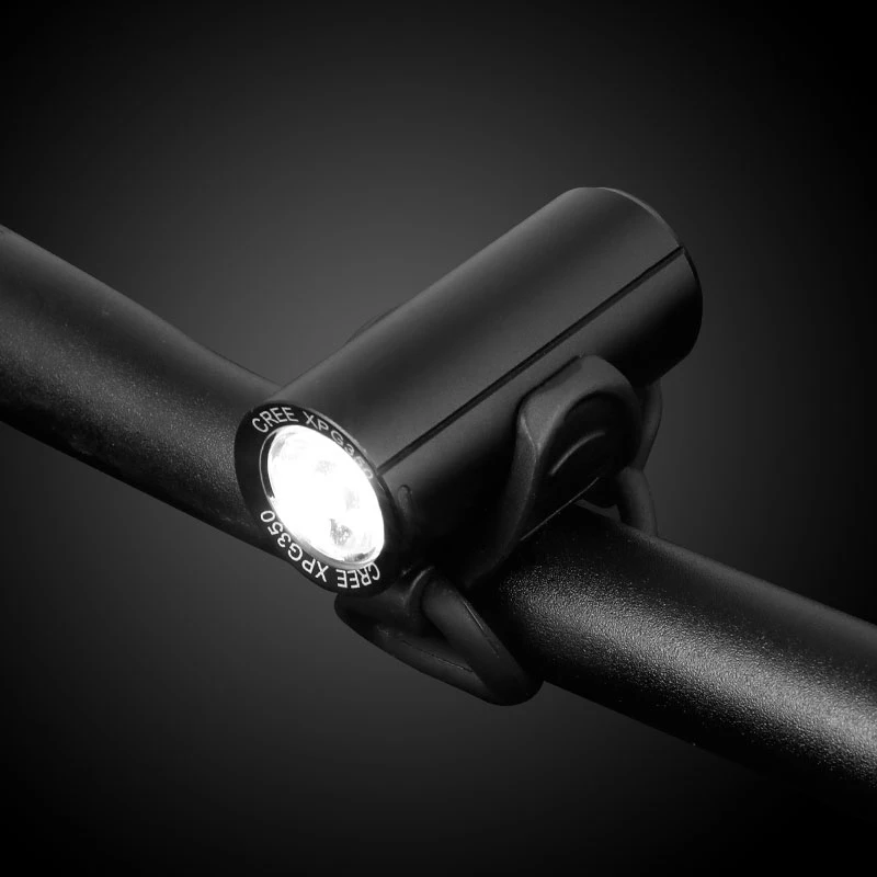 350 Lumens Waterproof USB Rechargeable MTB Front Light Bike XPG LED Headlight Built-In Battery Flashlight Bicycle Accessories
350 Lumens Waterproof USB Rechargeable MTB Front Light Bike XPG LED Headlight Built-In Battery Flashlight Bicycle Accessories