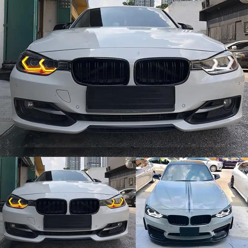 Для BMW 3 серии F30 320i 328i 335i 330i 340i 318i белый и желтый M4 знаковые Стиль комплект