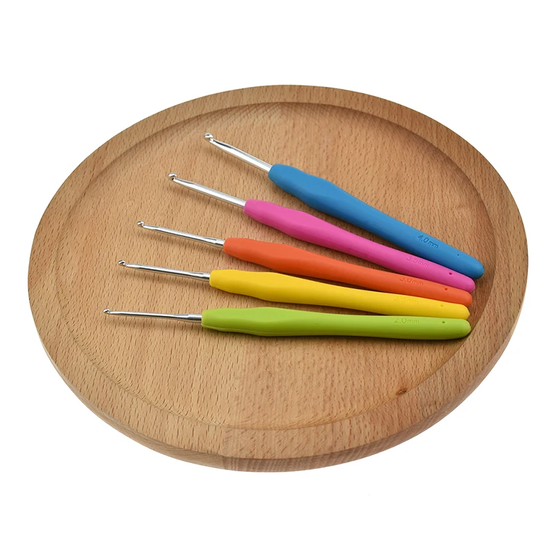 Looen Crochet Hooks Set Mix 2mm-8mm 12pcs Ergonomic Handle With 10 pcs Knitting Clips Yarn Needles Crochet Hook Set For Women
Looen Crochet Hooks Set Mix 2mm-8mm 12pcs Ergonomic Handle With 10 pcs Knitting Clips Yarn Needles Crochet Hook Set For Women