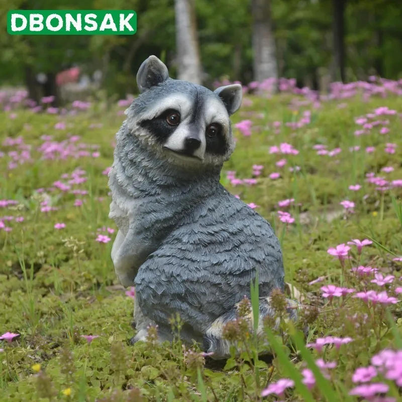 Маленькое украшение из смолы енота, Имитация животных, скульптура для двора, фигурка енота, украшение для домашнего сада
Маленькое украшение из смолы енота, Имитация животных, скульптура для двора, фигурка енота, украшение для домашнего сада