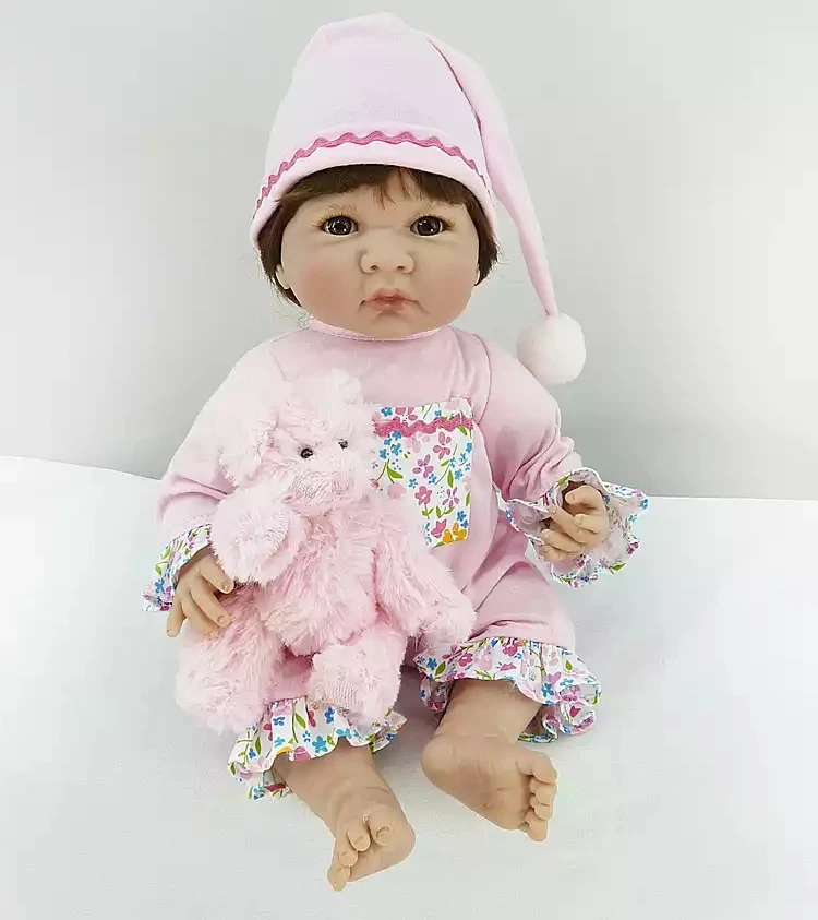 

Bebe Doll Reborn 14"36cm vinyl silicone reborn baby dolls gift for child new born bebe alive dolls