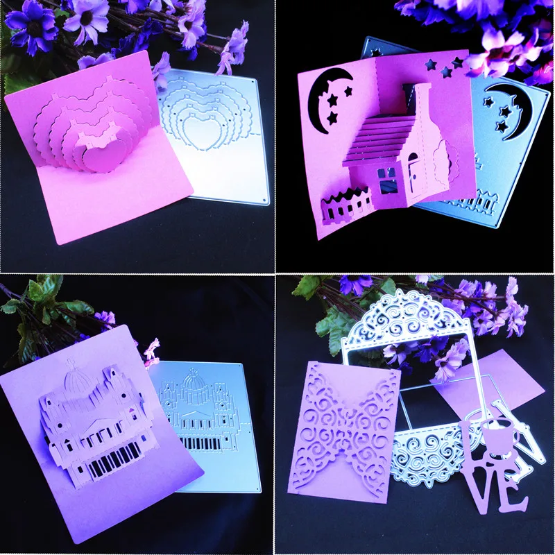 3D Metal Cutting Dies for DIY Scrapbooking Photo Album Card Paper Craft Decoration Embossing Stencils Cutter Template 6 Styles
3D Metal Cutting Dies for DIY Scrapbooking Photo Album Card Paper Craft Decoration Embossing Stencils Cutter Template 6 Styles