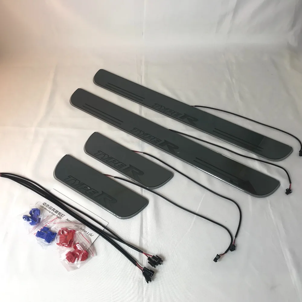 RQXR led moving door scuff for Honda Civic dynamic door sill plate flat lining overlay flow/fixed light, 4pcs
RQXR led moving door scuff for Honda Civic dynamic door sill plate flat lining overlay flow/fixed light, 4pcs