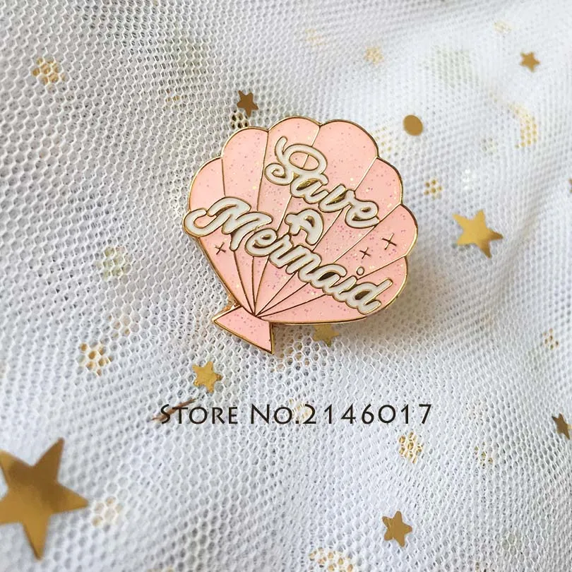 1'' Hot Sea Shell Conch Brooches Collar Pins New Arrival Blue Pink Lapel Pin Soft Enamel with Glitter Epoxy Metal Badge Craft
1'' Hot Sea Shell Conch Brooches Collar Pins New Arrival Blue Pink Lapel Pin Soft Enamel with Glitter Epoxy Metal Badge Craft