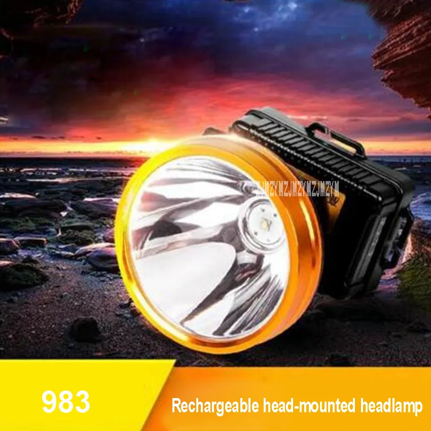 New 983 Rechargeable Head-mounted Headlamp High-quality Hunting Outdoor 1200 Meters Long-range Headlamp 3.7V 10W 10-200 Hours
New 983 Rechargeable Head-mounted Headlamp High-quality Hunting Outdoor 1200 Meters Long-range Headlamp 3.7V 10W 10-200 Hours