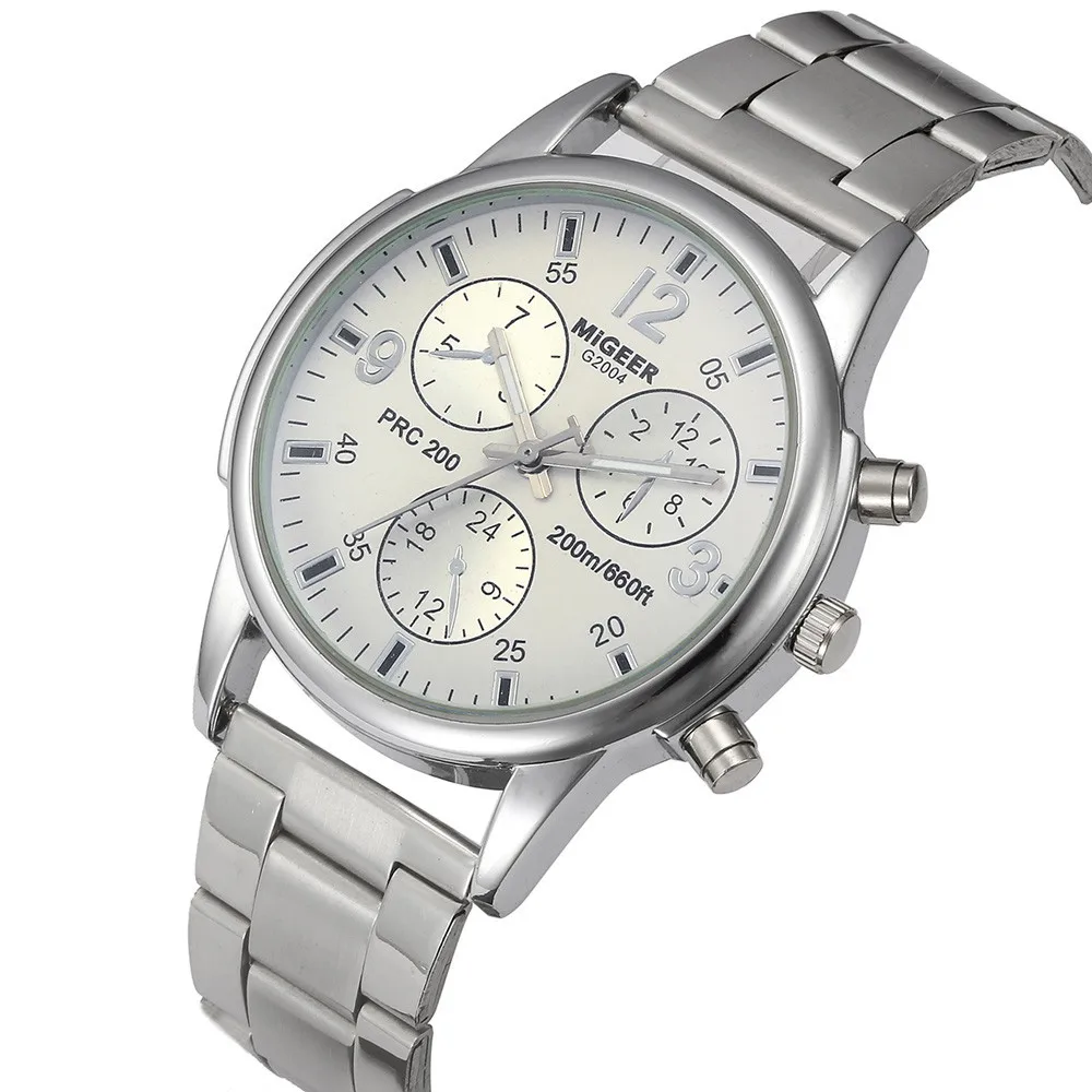 #5017Fashion Man Crystal Stainless Steel Analog Quartz Wrist Watch reloj hombre New Arrival Freeshipping Hot Sales
#5017Fashion Man Crystal Stainless Steel Analog Quartz Wrist Watch reloj hombre New Arrival Freeshipping Hot Sales