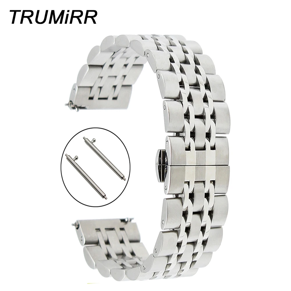 20mm 22mm Stainless Steel Watchband + Quick Release Pins for IWC Watch Band Butterfly Buckle Strap Wrist Bracelet Black Silver
20mm 22mm Stainless Steel Watchband + Quick Release Pins for IWC Watch Band Butterfly Buckle Strap Wrist Bracelet Black Silver
