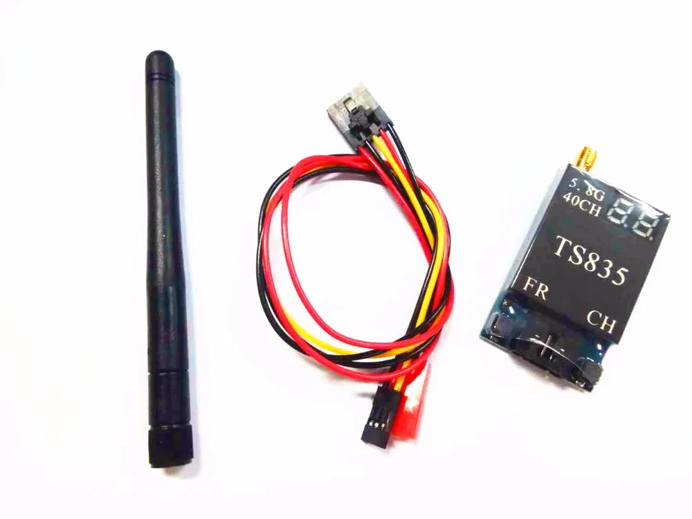 TS835 TS832 FPV 5 8G 600MW 40CH (2 6S) Беспроводной видео AV передатчик Контроллер полета|Детали и