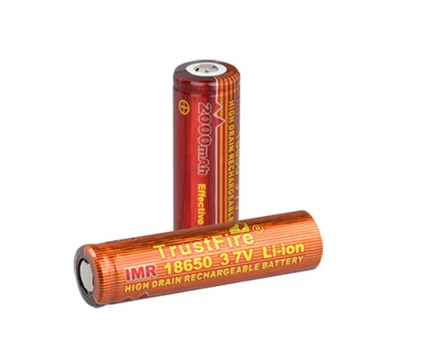 

10PCS/LOT TrustFire IMR 18650 1500mAh 3.7V Lithium Battery High Drain Rechargeable Batteries For Flashlights Torch