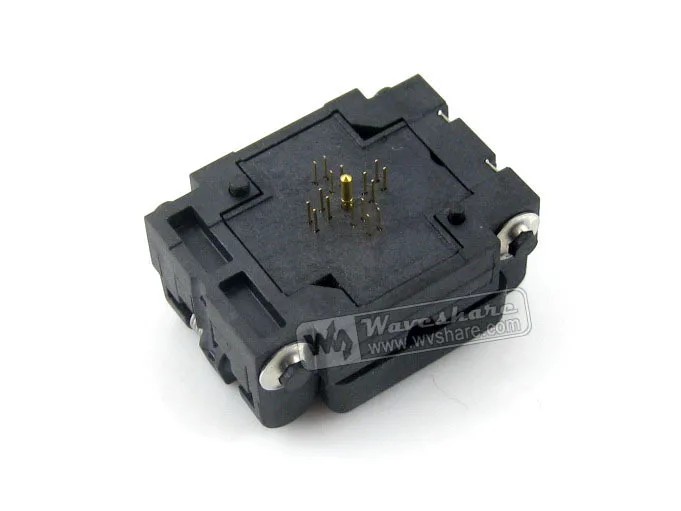 Plastronics 16QN50K23030 16QN50S23030 IC Test Socket Adapter 0.5mm Pitch for QFN16, MLP16, MLF16 Package
Plastronics 16QN50K23030 16QN50S23030 IC Test Socket Adapter 0.5mm Pitch for QFN16, MLP16, MLF16 Package