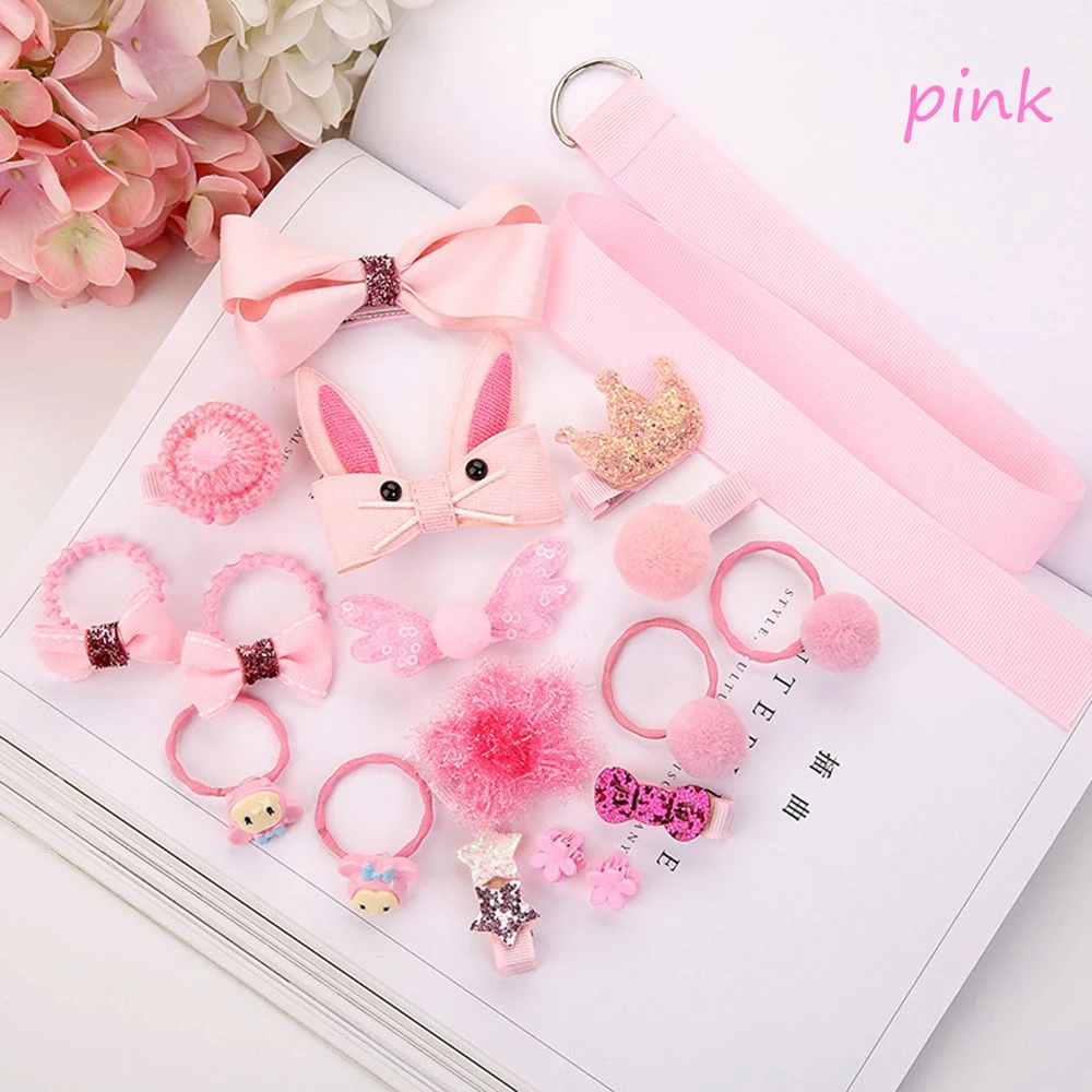 New 18pcs/set Child Hair Accessories Elastic Bowknot Hair Clips Crown Rabbit Flower Hair Clips Girls Hairpins Hairgrip Set Hot
New 18pcs/set Child Hair Accessories Elastic Bowknot Hair Clips Crown Rabbit Flower Hair Clips Girls Hairpins Hairgrip Set Hot