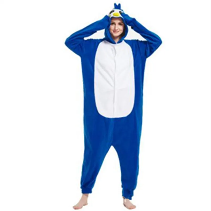 Cartoon Animals Pajamas Cute Blue Penguin Cosplay Pajamas Onesies Sleepwear Costume Winter Warm Home Sleepwear Unisex Jumpsuit
Cartoon Animals Pajamas Cute Blue Penguin Cosplay Pajamas Onesies Sleepwear Costume Winter Warm Home Sleepwear Unisex Jumpsuit
