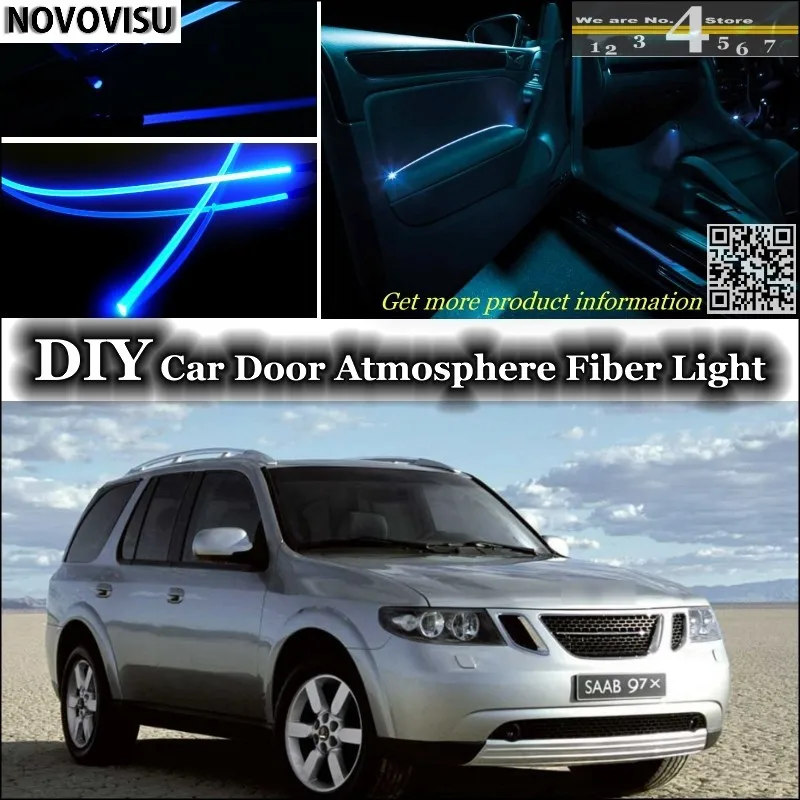 NOVOVISU For Saab 9-7X interior Ambient Light Atmosphere Fiber Optic Lights Inside Door Panel illumination Not EL light Refit
NOVOVISU For Saab 9-7X interior Ambient Light Atmosphere Fiber Optic Lights Inside Door Panel illumination Not EL light Refit