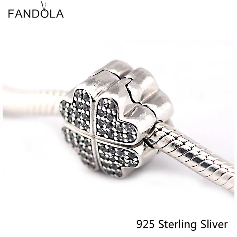 925 Sterling Silver Petals of Love Clip Clover Charm Fit for DIY Original Brand Bracelet Fashion Jewelry
925 Sterling Silver Petals of Love Clip Clover Charm Fit for DIY Original Brand Bracelet Fashion Jewelry
