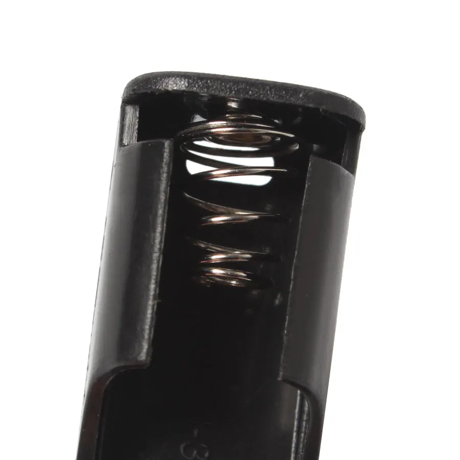 Wholesale 100PCS/lot 1.5V AA Size Plastic Battery Case Holder Box Battery Container With Pin For Soldering Connecting
Wholesale 100PCS/lot 1.5V AA Size Plastic Battery Case Holder Box Battery Container With Pin For Soldering Connecting