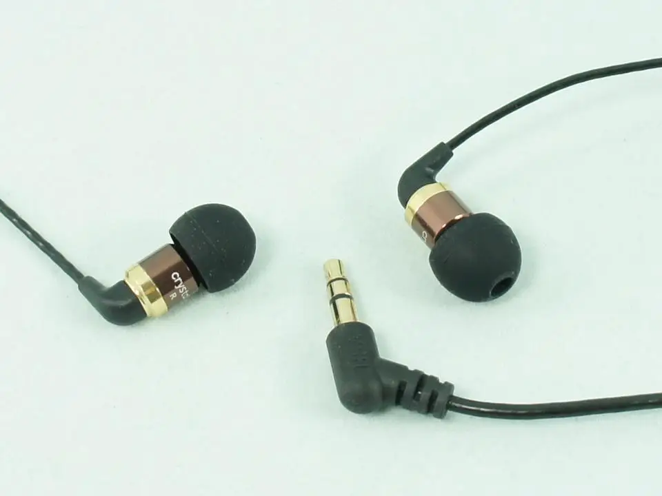 Hisoundaudio Золотой Кристалл 5 мм Драйвер единиц iems HiFi Класс HIFI аудиофилов
