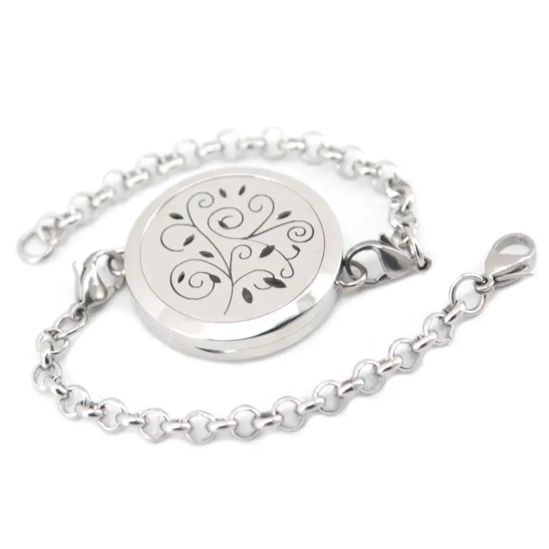 Cute Flower Aromatherapy Essential Oils Stainless Steel Perfume Diffuser Locket bracelet(length7-8") include 10pcs pads
Cute Flower Aromatherapy Essential Oils Stainless Steel Perfume Diffuser Locket bracelet(length7-8") include 10pcs pads