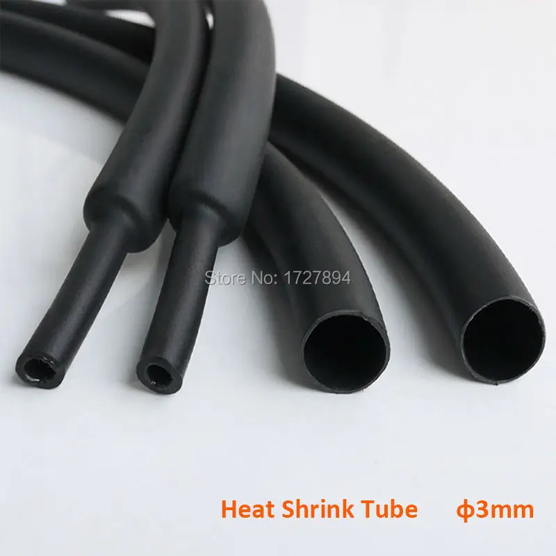 10m/lot Black/Red/Yellow/Blue/Green 1KV Heat shrink tube Tubing 3mm Insulation Sleeving Tube
10m/lot Black/Red/Yellow/Blue/Green 1KV Heat shrink tube Tubing 3mm Insulation Sleeving Tube