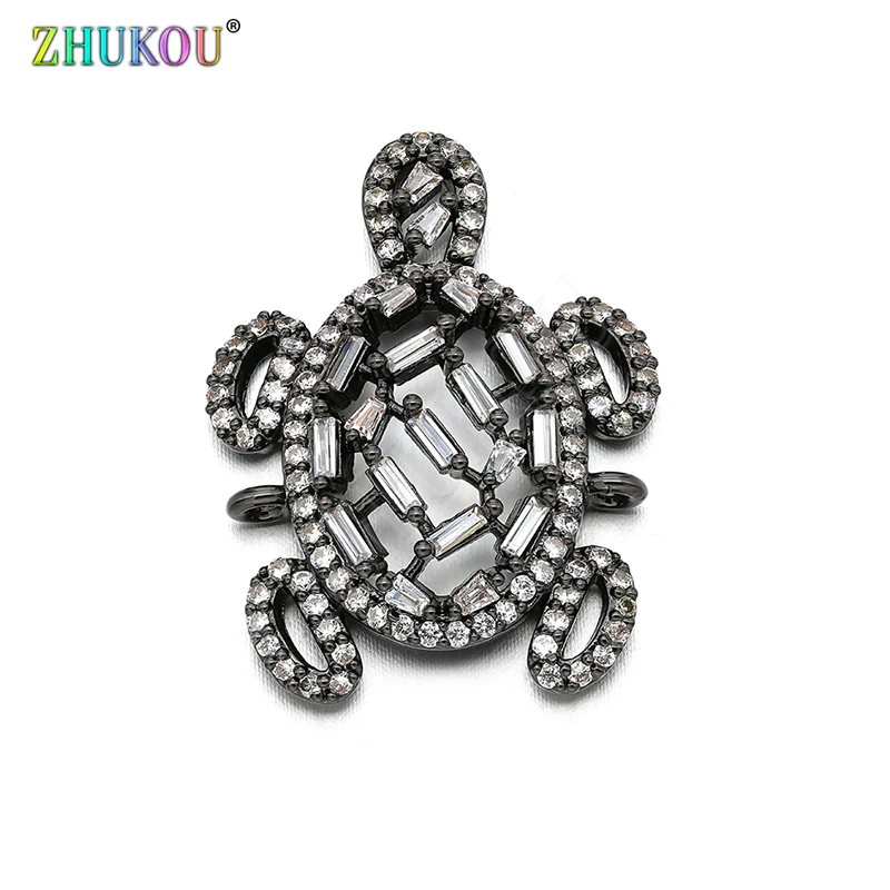 22*28mm Brass Handmade Micro Pave Cubic Zirconia Tortoise Connector DIY Jewelry Findings Accessories, Hole: 1.5mm, Model: VS270
22*28mm Brass Handmade Micro Pave Cubic Zirconia Tortoise Connector DIY Jewelry Findings Accessories, Hole: 1.5mm, Model: VS270