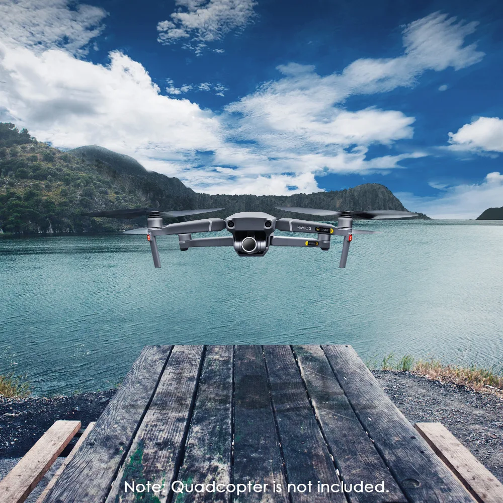 Набор фильтров затвора Neewer для DJI Mavic 2 Zoom включает фильтры ND4 ND8 ND16 с многослойным