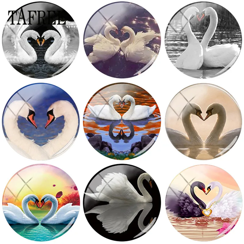 TAFREE Swan Lake Landscape Art Picture 25mm DIY Glass Cabochon Dome Charms For Keychain Necklaces Jewelry Findings
TAFREE Swan Lake Landscape Art Picture 25mm DIY Glass Cabochon Dome Charms For Keychain Necklaces Jewelry Findings