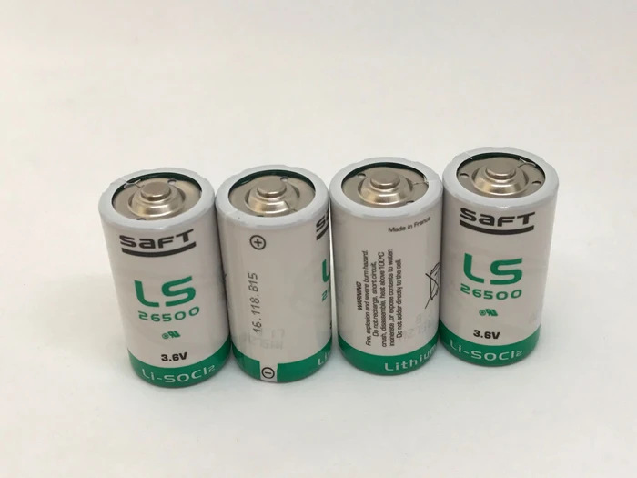8 шт./лот новый оригинальный SAFT LS26500 размер C 3,6 В 8000 мАч литиевый аккумулятор 26500 неперезаряжаемый (LS26500) PLC батареи
8 шт./лот новый оригинальный SAFT LS26500 размер C 3,6 В 8000 мАч литиевый аккумулятор 26500 неперезаряжаемый (LS26500) PLC батареи