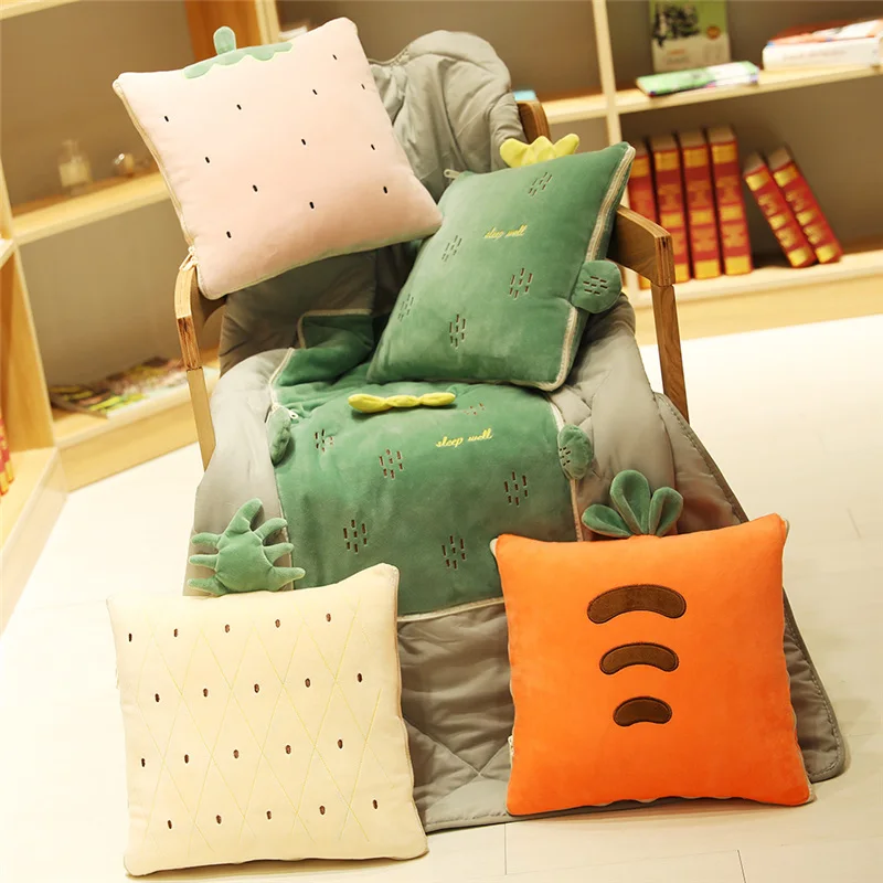 Cute plush toys air conditional quilt for summer sofa sleeping quilt warm gift for mum kids children
Cute plush toys air conditional quilt for summer sofa sleeping quilt warm gift for mum kids children