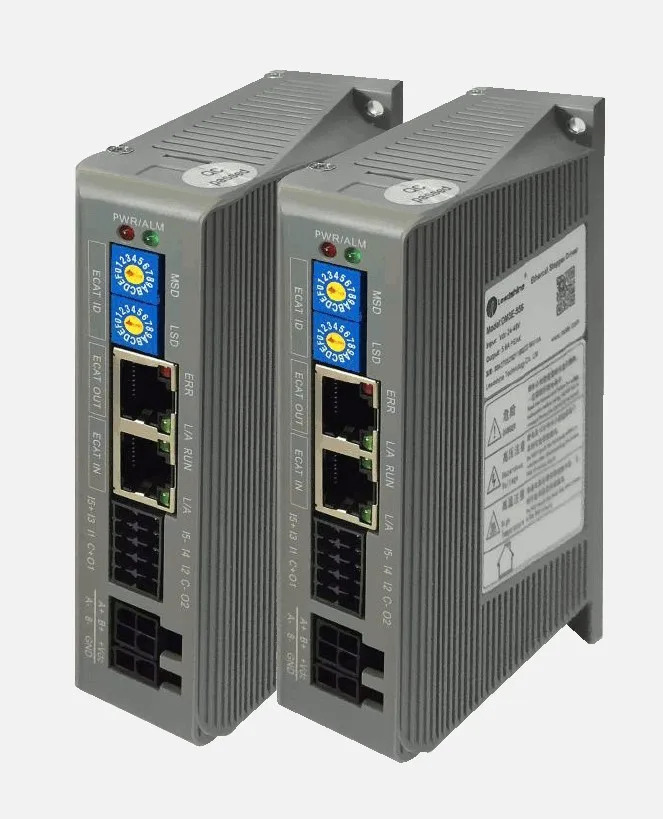 Leadshine network Drives DM3E-556 Series EtherCAT Stepper Drives with CoE and CiA 402 protocols control Stepper Motor NEMA23/24
Leadshine network Drives DM3E-556 Series EtherCAT Stepper Drives with CoE and CiA 402 protocols control Stepper Motor NEMA23/24