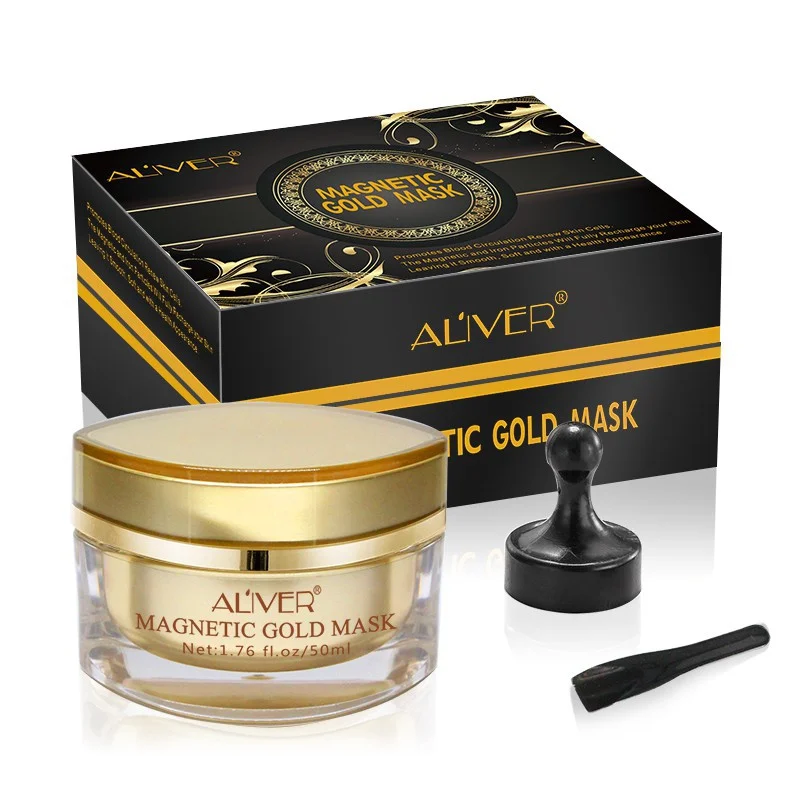 Face 24k Gold Masks Magnet Gold Luster 50ml Magnetic Mineral-Rich Pore Cleansing Removes Skin Impurities Mask Skin Care
Face 24k Gold Masks Magnet Gold Luster 50ml Magnetic Mineral-Rich Pore Cleansing Removes Skin Impurities Mask Skin Care