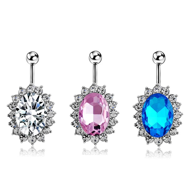 Red/yellow/blue color Fashion Water Drop Zircon Navel Piercing Stainless Steel Belly Button Rings Body Jewelry for Women
Red/yellow/blue color Fashion Water Drop Zircon Navel Piercing Stainless Steel Belly Button Rings Body Jewelry for Women