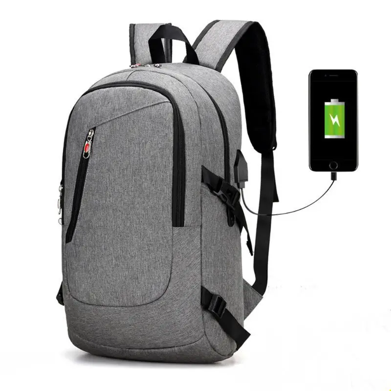 Anti-theft Men Women Laptop Notebook Backpack with USB Charging Port Business School Bag
Anti-theft Men Women Laptop Notebook Backpack with USB Charging Port Business School Bag