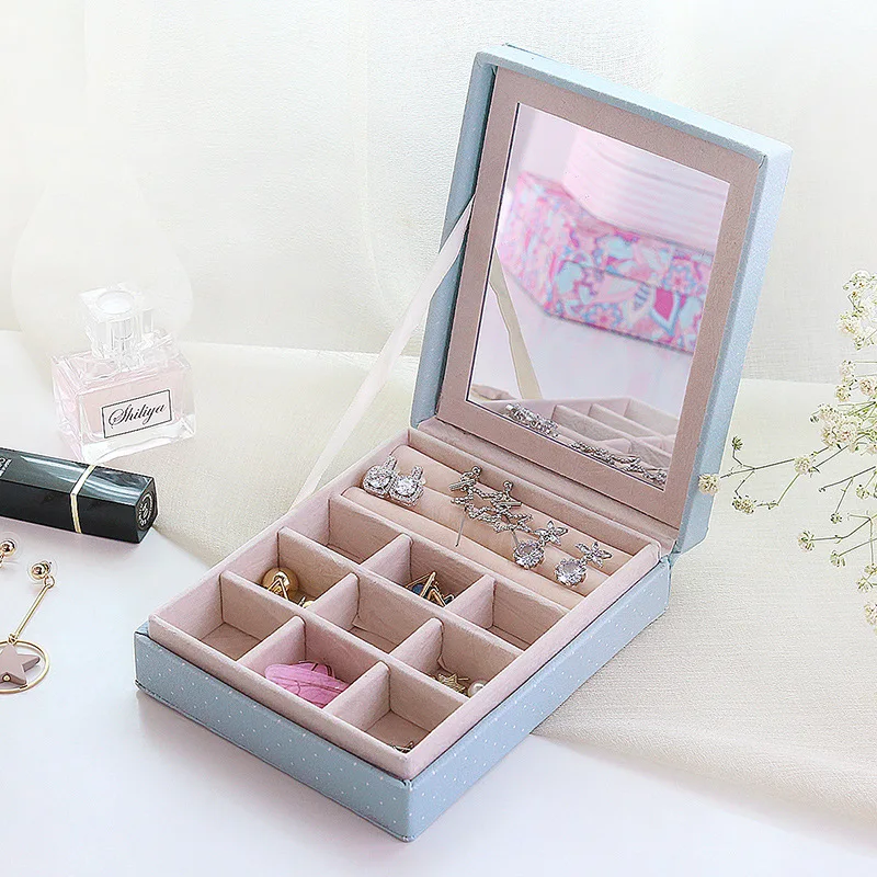 New Leather Printing Jewelry Gift Box Pu Jewelry Packaging Display Women Makeup Case Luxury Earring Ear Nail Organizer Storage
New Leather Printing Jewelry Gift Box Pu Jewelry Packaging Display Women Makeup Case Luxury Earring Ear Nail Organizer Storage