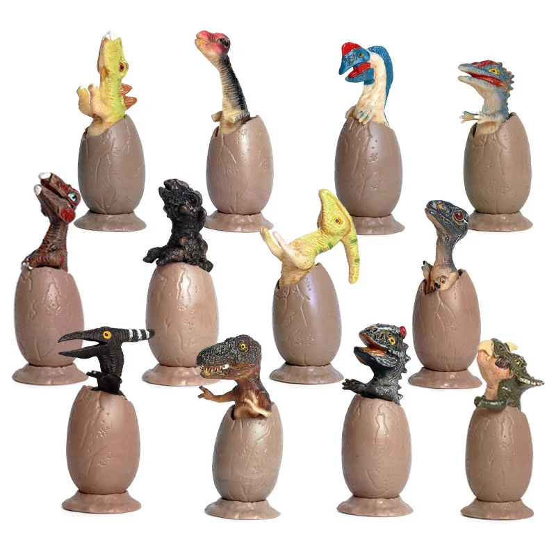 12Pcs/set Simulation Dinosaur PVC Action Figures Dinosaur Egg Model Hatching Dinosaur Egg Model Doll toys for children Kids Gift
12Pcs/set Simulation Dinosaur PVC Action Figures Dinosaur Egg Model Hatching Dinosaur Egg Model Doll toys for children Kids Gift