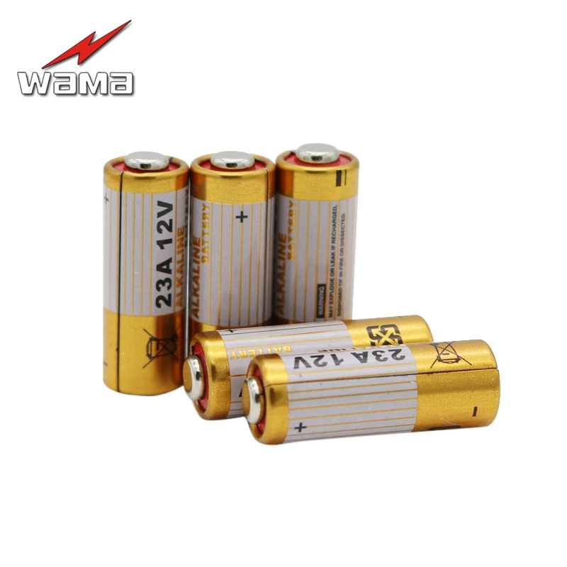 5 шт./лот Wama 23A 12V сигнализации Удаленный сухой щелочной Батарея 21/23 23GA A23 A 23 RV08 LRV08