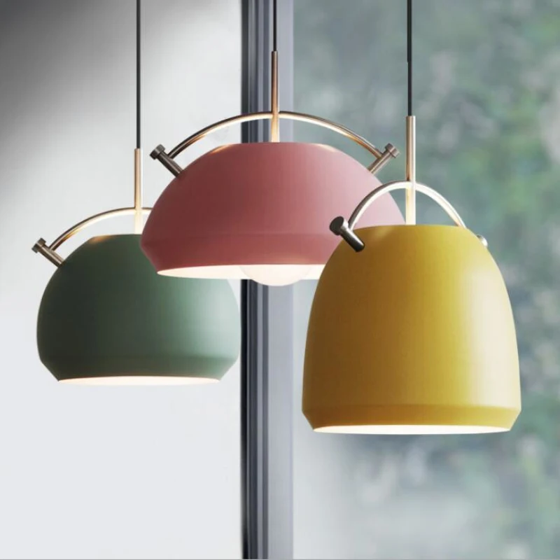 Nordic lamp modern iron macarons colorful LED pendant lights for bedroom round pendant lamp free shipping
Nordic lamp modern iron macarons colorful LED pendant lights for bedroom round pendant lamp free shipping