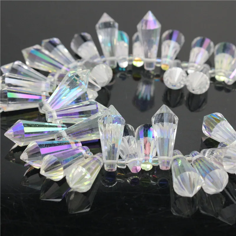 98pcs/lot Crystal Tear Drop Beads Pendant 8x20mm White Faceted DIY Bead Curtains Chandelier Light Jewelry Necklace Making
98pcs/lot Crystal Tear Drop Beads Pendant 8x20mm White Faceted DIY Bead Curtains Chandelier Light Jewelry Necklace Making