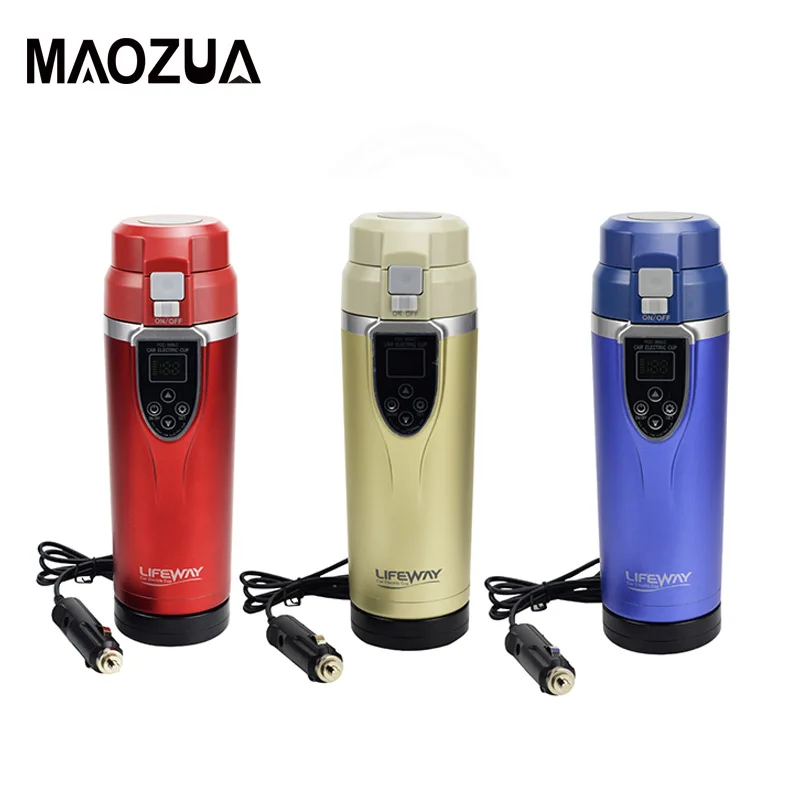 12V/24V 350 мл чайник для автомобиля нагревательная чашка Кофе с подогревом воды Чай