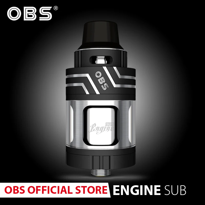Оригинал OBS Engine sub с емкостью 5 3 мл и 17 мм органической хлопковой катушкой для