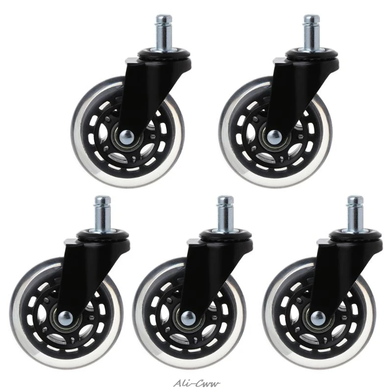5Pcs 11x22mm Office Chair Wheels Wivel Rubber Caster Wheel Safe Rolling Caster Replacements For Home Furniture
5Pcs 11x22mm Office Chair Wheels Wivel Rubber Caster Wheel Safe Rolling Caster Replacements For Home Furniture