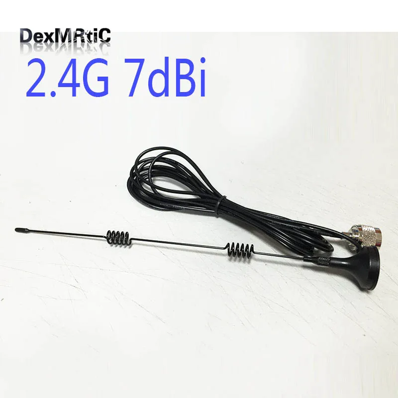 1PC Wifi Antenna 2.4Ghz 7dbi high gain with Omni directional N male connector NEW Wholesale wifi antenna for laptop
1PC Wifi Antenna 2.4Ghz 7dbi high gain with Omni directional N male connector NEW Wholesale wifi antenna for laptop