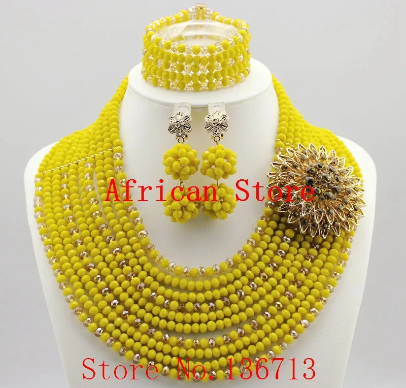 Newest african beads jewelry set nigerian wedding african beads 7 color indian multi layer necklace / Earrings women SY103-6
Newest african beads jewelry set nigerian wedding african beads 7 color indian multi layer necklace / Earrings women SY103-6