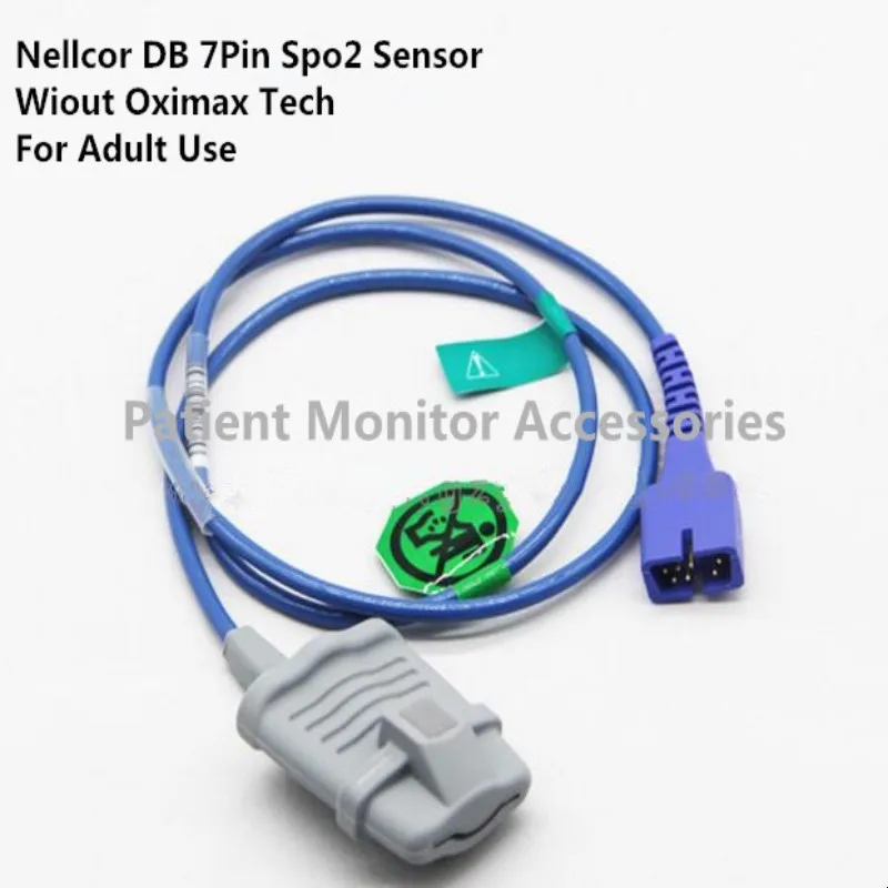 Free Shipping Compatibe for Nellcor DB7 Pin Adult Softtip Silicone Spo2 Sensor ,Pulse Oximeter Probe,Spo2 Adapter Cable TPU 1M
Free Shipping Compatibe for Nellcor DB7 Pin Adult Softtip Silicone Spo2 Sensor ,Pulse Oximeter Probe,Spo2 Adapter Cable TPU 1M