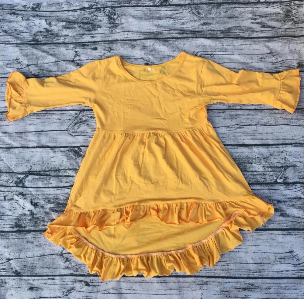 Little Princess Girl Dress Solide Color HIgh Low Hemlines Dress Cute Girls Breathable Cool Long Sleeve Dress
Little Princess Girl Dress Solide Color HIgh Low Hemlines Dress Cute Girls Breathable Cool Long Sleeve Dress