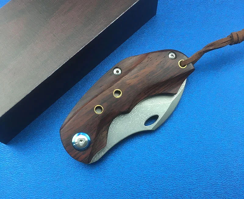 LEMIFSHE L025 VG10 Damascus steel knife slices of sandalwood + stainless steel processing folding camping knife EDC tool
LEMIFSHE L025 VG10 Damascus steel knife slices of sandalwood + stainless steel processing folding camping knife EDC tool