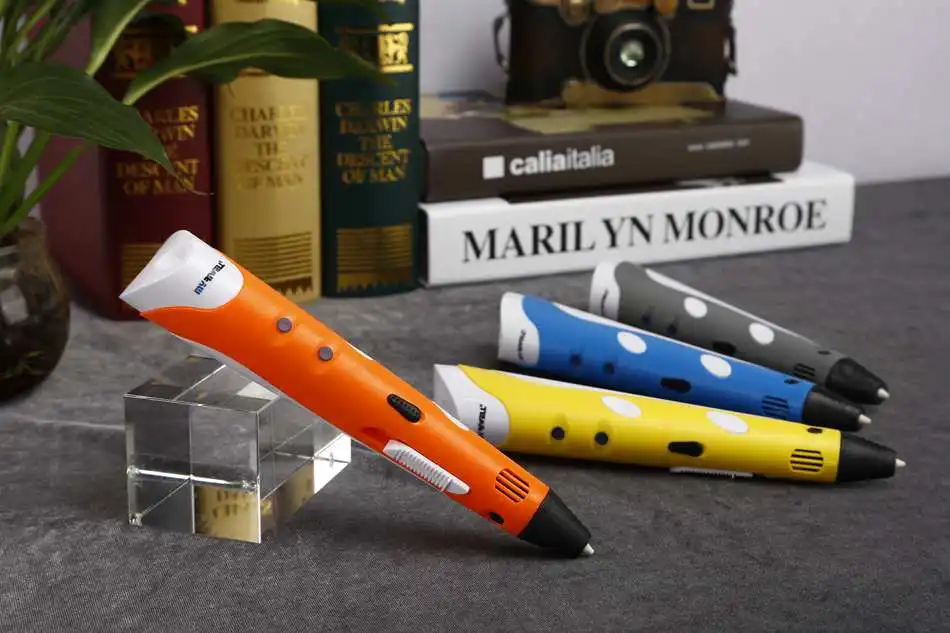 Новый Myriwell 3D Ручка 1-го Поколения DIY Принтер Пера каракули Для Детей Подарки С 100 М
