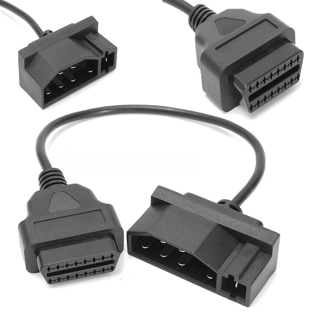 7 Pin Male OBD1 to OBD2 Diagnostic Adapter Cable for Ford OBDII 16 Pin Connector Transfer
7 Pin Male OBD1 to OBD2 Diagnostic Adapter Cable for Ford OBDII 16 Pin Connector Transfer