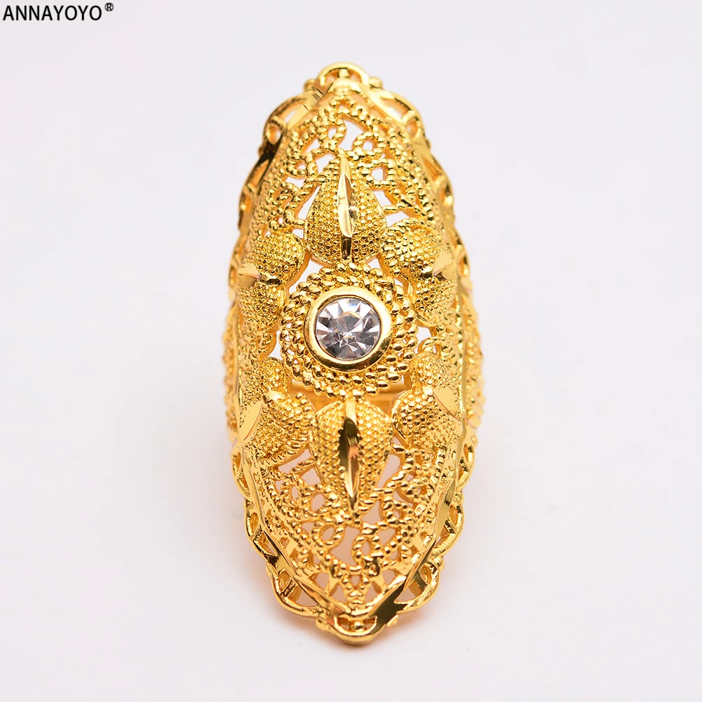 Annayoyo New Ethiopian white Stone Wedding Ring for Women Gold Color Ring Eritrea Africa Fashion Ring Middle East Jewelry
Annayoyo New Ethiopian white Stone Wedding Ring for Women Gold Color Ring Eritrea Africa Fashion Ring Middle East Jewelry